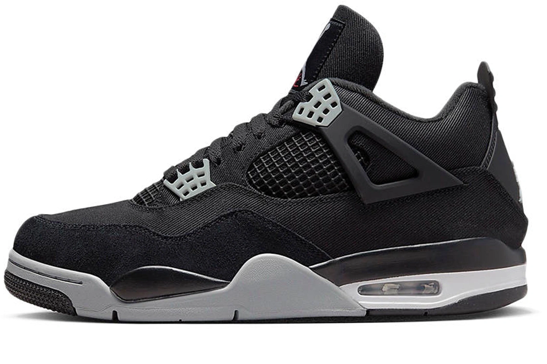 Black Jordan Retro SE Canvas Air 4 0727